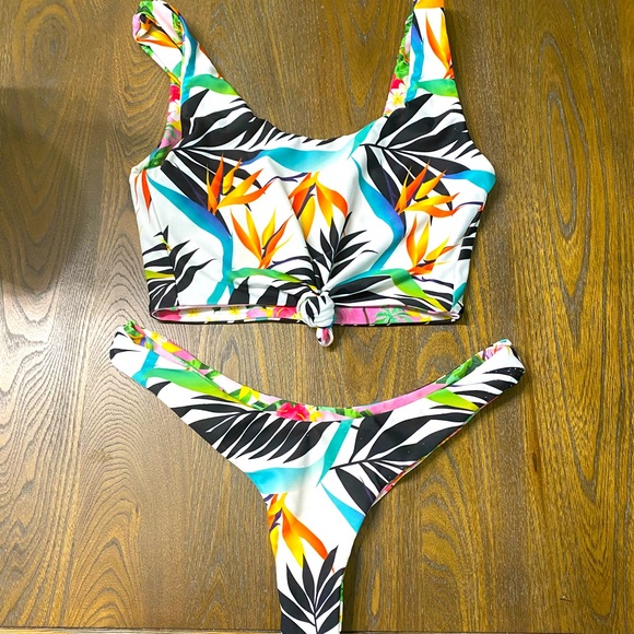moana bikini Other - SOLD OUT- Worn Moana bikini reversible set. Size Small